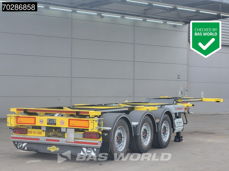 Orthaus CGS (Euro Slider 500) 3 axles Multi 45ft Lift Axle extendable SAF - Xe chở container/ Sơ mi rơ moóc hoán đổi thân: hình 1 Orthaus CGS (Euro Slider 500) 3 axles Multi 45ft Lift Axle extendable SAF - Xe chở container/ Sơ mi rơ moóc hoán đổi thân: hình 1