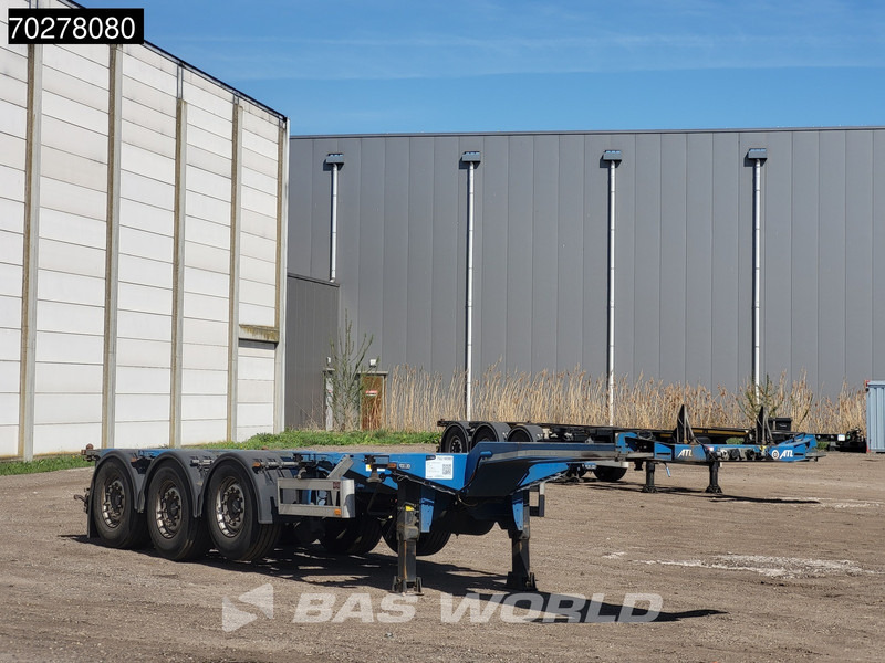 Pacton Container Xpress 3 axles Multi Liftachse - Xe chở container/ Sơ mi rơ moóc hoán đổi thân: hình 3 Pacton Container Xpress 3 axles Multi Liftachse - Xe chở container/ Sơ mi rơ moóc hoán đổi thân: hình 3