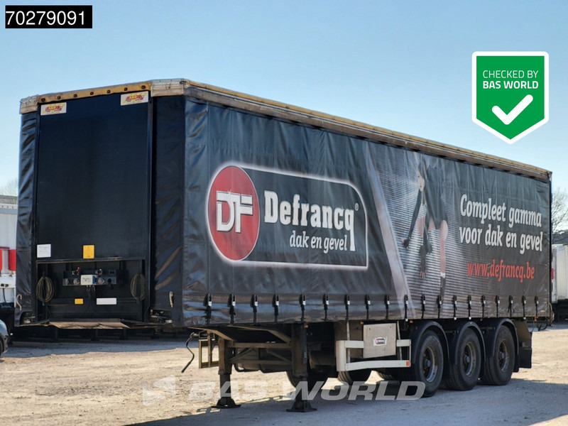 Pacton TPD 339 1xLift+2xLenkachse Kooiaap - Sơ mi rơ moóc mui bạt: hình 1 Pacton TPD 339 1xLift+2xLenkachse Kooiaap - Sơ mi rơ moóc mui bạt: hình 1