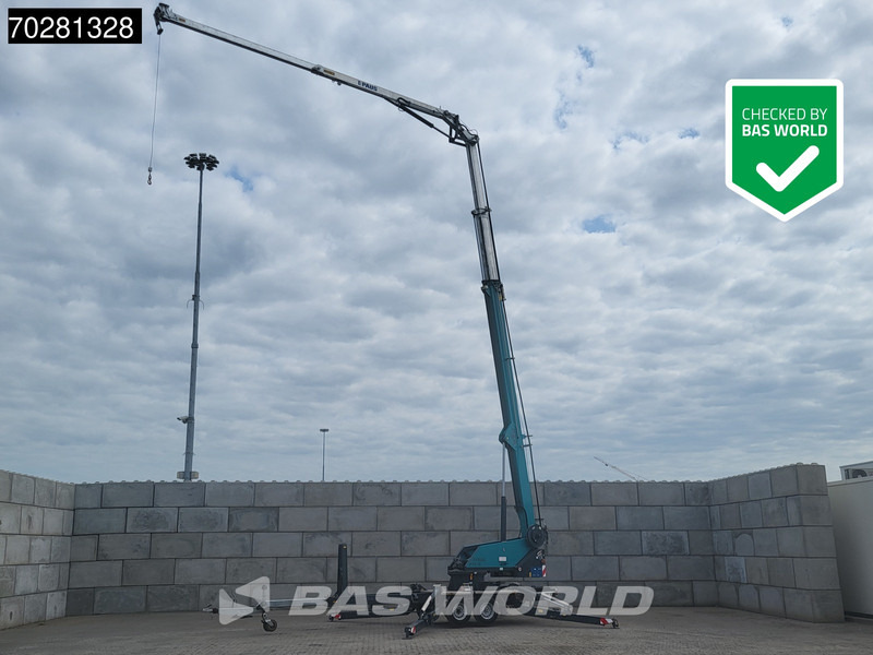 Paus PTK31 2 axles 661 Betriebsstun. 31meter Aanhangerkraan op 3500kg - Rơ moóc thùng lửng/ Phẳng: hình 2 Paus PTK31 2 axles 661 Betriebsstun. 31meter Aanhangerkraan op 3500kg - Rơ moóc thùng lửng/ Phẳng: hình 2