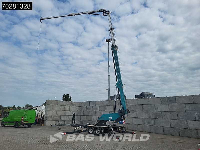 Paus PTK31 2 axles 661 Betriebsstun. 31meter Aanhangerkraan op 3500kg - Rơ moóc thùng lửng/ Phẳng: hình 5 Paus PTK31 2 axles 661 Betriebsstun. 31meter Aanhangerkraan op 3500kg - Rơ moóc thùng lửng/ Phẳng: hình 5