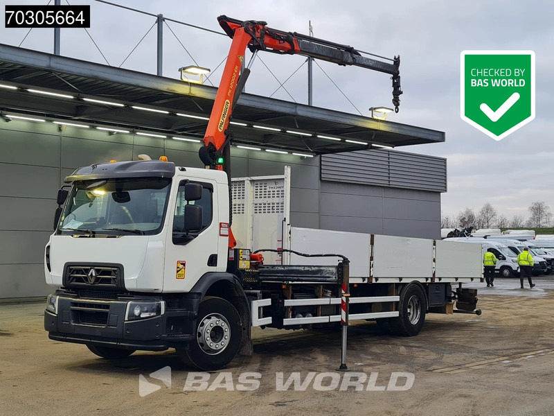 Renault C 280 4X2 Palfinger PK12002 - EH Crane Kran Rotator Automatic Euro 6 - Xe tải thùng lửng/ Phẳng, Xe cẩu tự hành: hình 1 Renault C 280 4X2 Palfinger PK12002 - EH Crane Kran Rotator Automatic Euro 6 - Xe tải thùng lửng/ Phẳng, Xe cẩu tự hành: hình 1