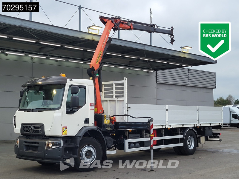 Renault C 280 4X2 Palfinger PK12002 EH Kran Crane Remote Control Automatic Euro 6 - Xe tải thùng lửng/ Phẳng, Xe cẩu tự hành: hình 1 Renault C 280 4X2 Palfinger PK12002 EH Kran Crane Remote Control Automatic Euro 6 - Xe tải thùng lửng/ Phẳng, Xe cẩu tự hành: hình 1