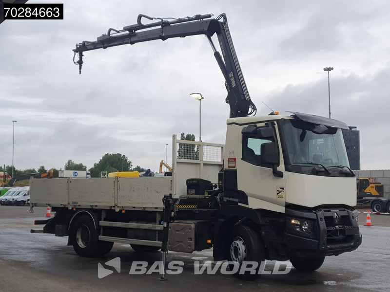 Renault C 380 4X2 HIAB 122 B-3 HIDUO Kran Crane Steelsuspension Big-Axle Euro 6 - Xe tải thùng lửng/ Phẳng, Xe cẩu tự hành: hình 3 Renault C 380 4X2 HIAB 122 B-3 HIDUO Kran Crane Steelsuspension Big-Axle Euro 6 - Xe tải thùng lửng/ Phẳng, Xe cẩu tự hành: hình 3