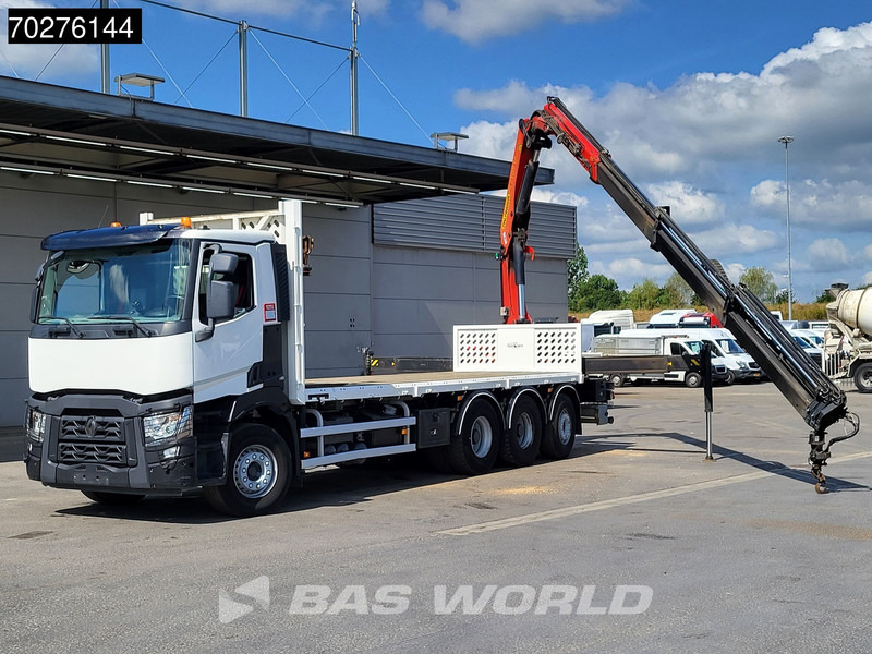 Renault C 380 8X4 Palfinger PK 23001 EH Remote Lift+Lenkachse Euro 6 - Xe tải thùng lửng/ Phẳng, Xe cẩu tự hành: hình 3 Renault C 380 8X4 Palfinger PK 23001 EH Remote Lift+Lenkachse Euro 6 - Xe tải thùng lửng/ Phẳng, Xe cẩu tự hành: hình 3