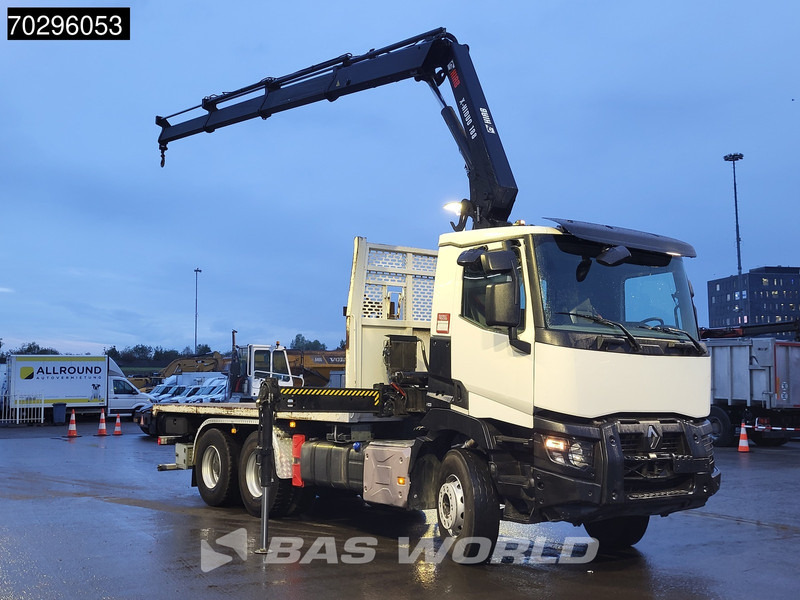 Renault C 430 6X4 HIAB 188 ES-3 X-HIDUO Crane Retarder Steelsuspension Big-Axle Euro 6 - Xe tải thùng lửng/ Phẳng, Xe cẩu tự hành: hình 3 Renault C 430 6X4 HIAB 188 ES-3 X-HIDUO Crane Retarder Steelsuspension Big-Axle Euro 6 - Xe tải thùng lửng/ Phẳng, Xe cẩu tự hành: hình 3