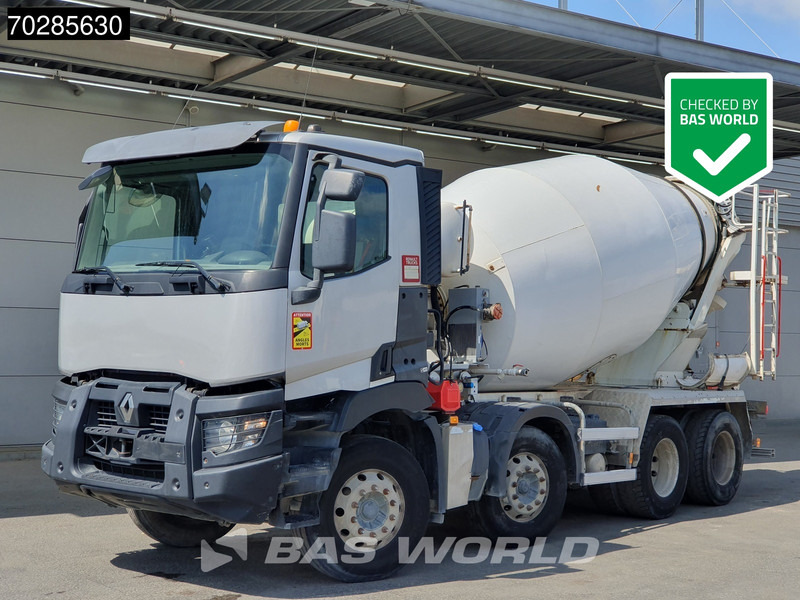 Renault C 430 8X4 9m3 Euromixbeton Mixer Steelsuspension Automatic Euro 6 - Xe trộn bê tông: hình 1 Renault C 430 8X4 9m3 Euromixbeton Mixer Steelsuspension Automatic Euro 6 - Xe trộn bê tông: hình 1
