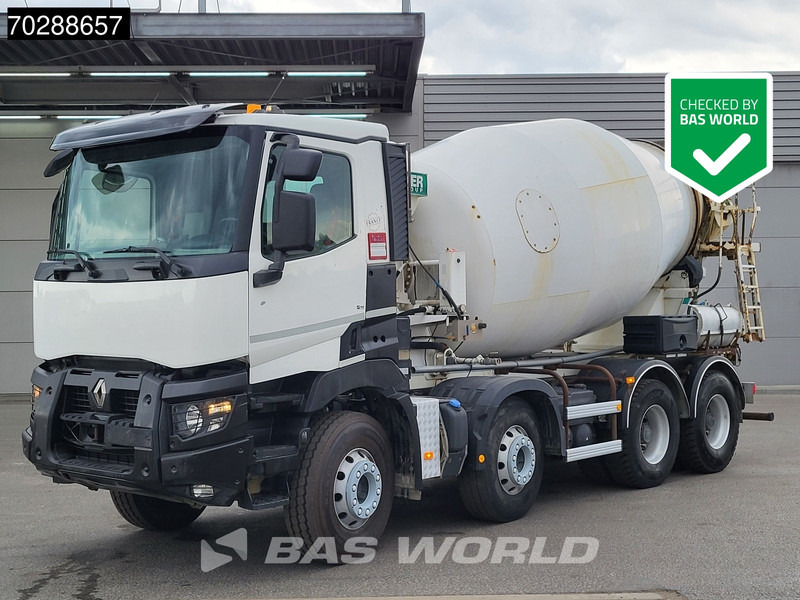 Renault C 430 8X4 9m3 Imer Steelsuspension Big-Axle Automatic Euro 6 - Xe trộn bê tông: hình 1 Renault C 430 8X4 9m3 Imer Steelsuspension Big-Axle Automatic Euro 6 - Xe trộn bê tông: hình 1