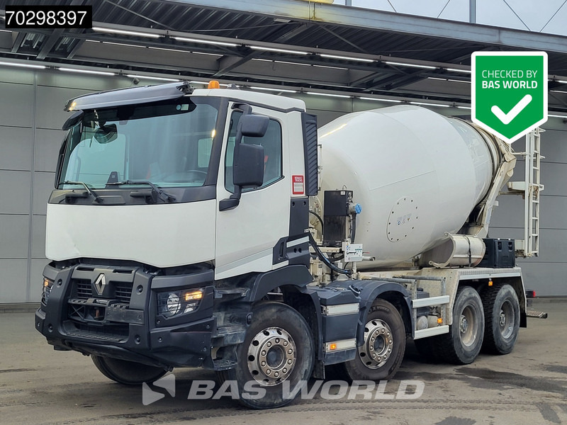 Renault C 430 8X4 9m3 Stetter Mixer Big-Axle Steelsuspension Automatic Euro 6 - Xe trộn bê tông: hình 1 Renault C 430 8X4 9m3 Stetter Mixer Big-Axle Steelsuspension Automatic Euro 6 - Xe trộn bê tông: hình 1