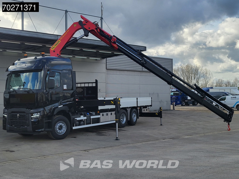 Renault C 480 6X2 NEW! Palfinger PK41002 EH Crane Kran ACC Euro 6 - Xe tải thùng lửng/ Phẳng, Xe cẩu tự hành: hình 5 Renault C 480 6X2 NEW! Palfinger PK41002 EH Crane Kran ACC Euro 6 - Xe tải thùng lửng/ Phẳng, Xe cẩu tự hành: hình 5
