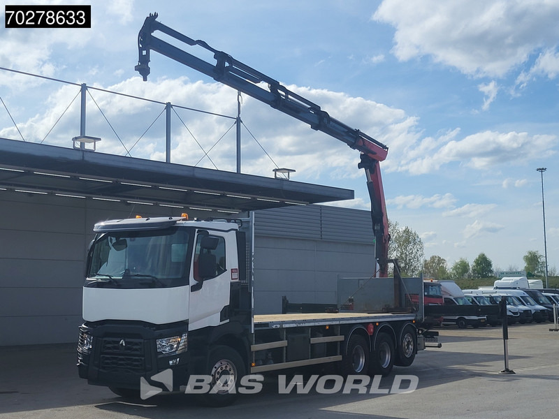Renault C 480 8X4 Palfinger PK24.001 SLD5 Crane Kran Automatic Liftachse Euro 6 - Xe tải thùng lửng/ Phẳng, Xe cẩu tự hành: hình 3 Renault C 480 8X4 Palfinger PK24.001 SLD5 Crane Kran Automatic Liftachse Euro 6 - Xe tải thùng lửng/ Phẳng, Xe cẩu tự hành: hình 3