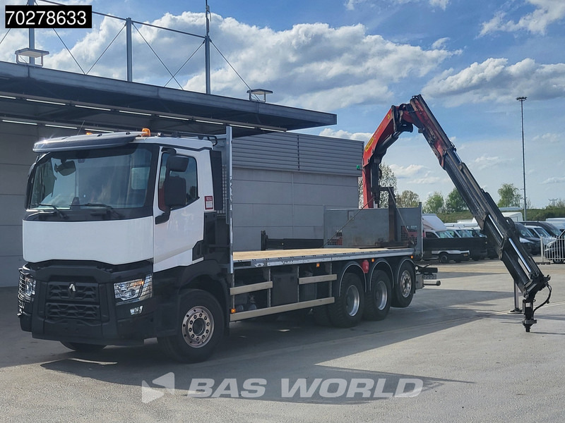 Renault C 480 8X4 Palfinger PK24.001 SLD5 Crane Kran Automatic Liftachse Euro 6 - Xe tải thùng lửng/ Phẳng, Xe cẩu tự hành: hình 2 Renault C 480 8X4 Palfinger PK24.001 SLD5 Crane Kran Automatic Liftachse Euro 6 - Xe tải thùng lửng/ Phẳng, Xe cẩu tự hành: hình 2