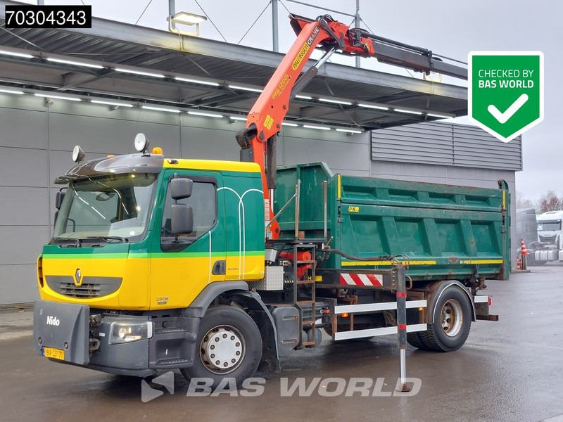 Renault D 280 D 4X2 Palfinger 12t/m Crane Tipper Automatic Euro 5 - Xe ben, Xe cẩu tự hành: hình 1 Renault D 280 D 4X2 Palfinger 12t/m Crane Tipper Automatic Euro 5 - Xe ben, Xe cẩu tự hành: hình 1