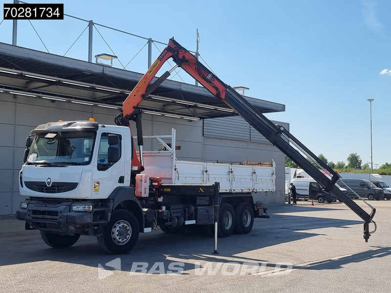Renault Kerax 370 6X4 Palfinger PK16502 Kran Crane Big-Axle Steel suspension Euro 4 - Xe ben, Xe cẩu tự hành: hình 5 Renault Kerax 370 6X4 Palfinger PK16502 Kran Crane Big-Axle Steel suspension Euro 4 - Xe ben, Xe cẩu tự hành: hình 5