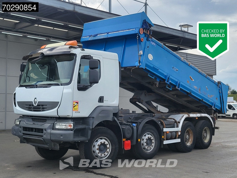 Renault Kerax 430 8X4 15m3 Forez Bennes Tipper 3-sides Steelsuspension Big-Axle Automatic Euro 5 - Xe ben: hình 1 Renault Kerax 430 8X4 15m3 Forez Bennes Tipper 3-sides Steelsuspension Big-Axle Automatic Euro 5 - Xe ben: hình 1