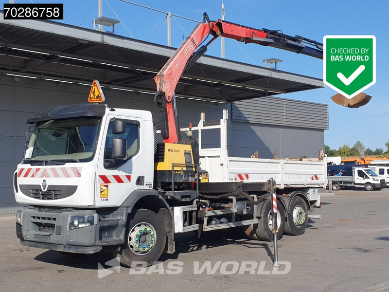 Renault Premium 380 Premium 6X2 Fassi F150A23 Crane Remote Tipper Manual Euro 5 - Xe ben, Xe cẩu tự hành: hình 1 Renault Premium 380 Premium 6X2 Fassi F150A23 Crane Remote Tipper Manual Euro 5 - Xe ben, Xe cẩu tự hành: hình 1