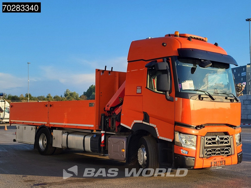 Xe tải thùng lửng/ Phẳng, Xe cẩu tự hành Renault T 380 4X2 Palfinger PK18002-EH Kran Crane Retarder Standklima Euro 6: hình 10