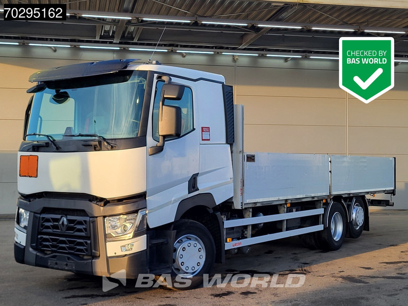 Renault T 440 6X2 750cm open box forklift preparation ADR Automatic Lift-Axle Euro 6 - Xe tải thùng lửng/ Phẳng: hình 1 Renault T 440 6X2 750cm open box forklift preparation ADR Automatic Lift-Axle Euro 6 - Xe tải thùng lửng/ Phẳng: hình 1