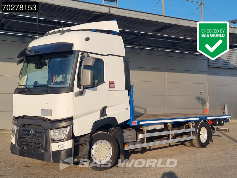 Renault T 460 4X2 19tonner Automatic Hartholz-Boden Standklima Euro 6 - Xe tải thùng lửng/ Phẳng: hình 1 Renault T 460 4X2 19tonner Automatic Hartholz-Boden Standklima Euro 6 - Xe tải thùng lửng/ Phẳng: hình 1