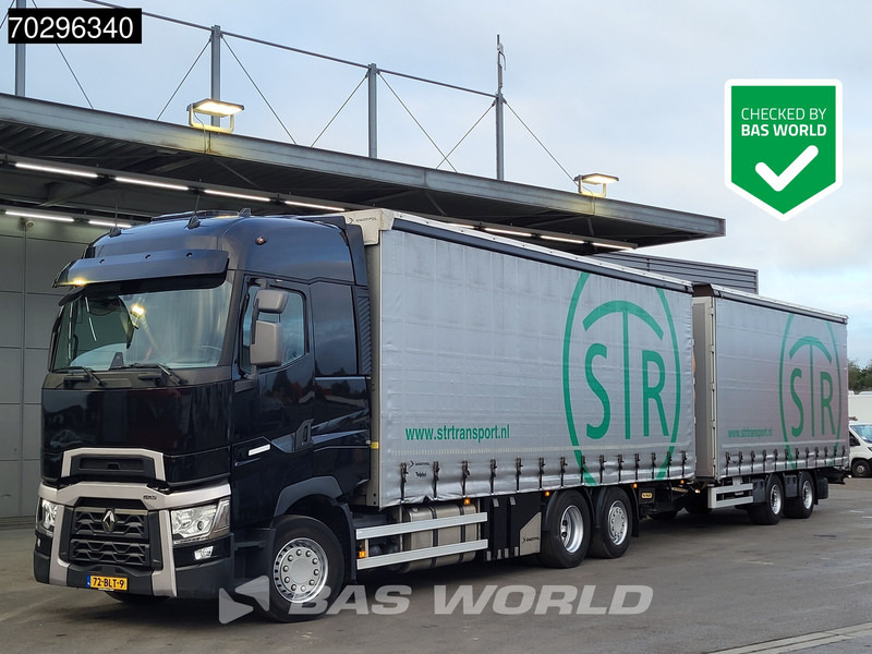 Renault T 480 6X2 NL-Truck combi Liftaxle 1500kg Ladebordwand Euro 6 - Xe tải thùng mui bạt: hình 1 Renault T 480 6X2 NL-Truck combi Liftaxle 1500kg Ladebordwand Euro 6 - Xe tải thùng mui bạt: hình 1