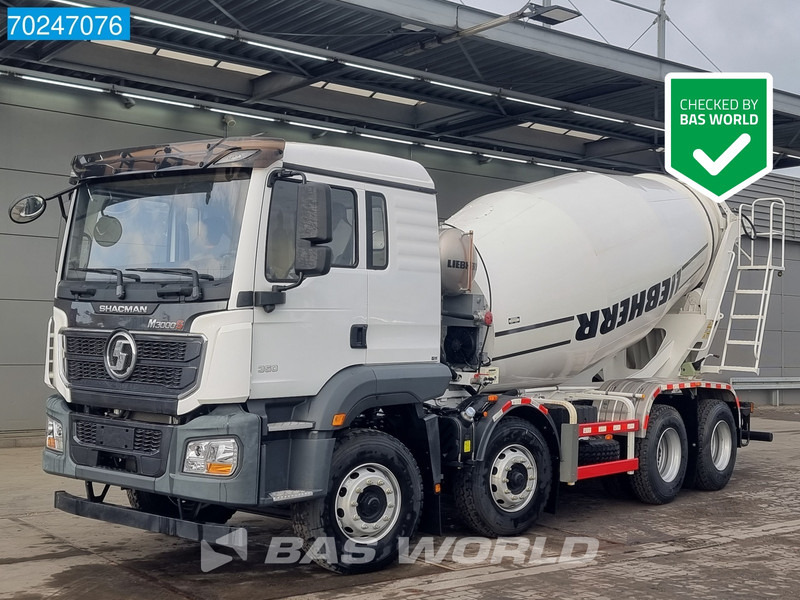 SHACMAN 8x4 EURO 6 8X4 NEW! 8m3 Liebherr Mixer Big-Axle Steel Suspension - Xe trộn bê tông: hình 1 SHACMAN 8x4 EURO 6 8X4 NEW! 8m3 Liebherr Mixer Big-Axle Steel Suspension - Xe trộn bê tông: hình 1