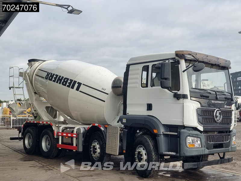 SHACMAN 8x4 EURO 6 8X4 NEW! 8m3 Liebherr Mixer Big-Axle Steel Suspension - Xe trộn bê tông: hình 3 SHACMAN 8x4 EURO 6 8X4 NEW! 8m3 Liebherr Mixer Big-Axle Steel Suspension - Xe trộn bê tông: hình 3