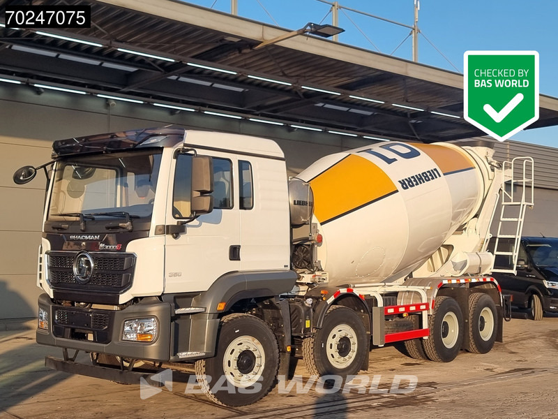 SHACMAN M3000 S 8X4 NEW! 8m3 Liebherr Mixer Big-Axle Steelsuspension - Xe trộn bê tông: hình 1 SHACMAN M3000 S 8X4 NEW! 8m3 Liebherr Mixer Big-Axle Steelsuspension - Xe trộn bê tông: hình 1