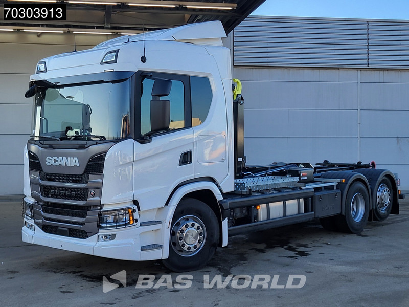 Scania G 460 6X2 NEW! 20tons HIAB Containersystem Lift+Steering Axle Automatic Retarder Euro 6 - Xe tải nâng móc: hình 3 Scania G 460 6X2 NEW! 20tons HIAB Containersystem Lift+Steering Axle Automatic Retarder Euro 6 - Xe tải nâng móc: hình 3