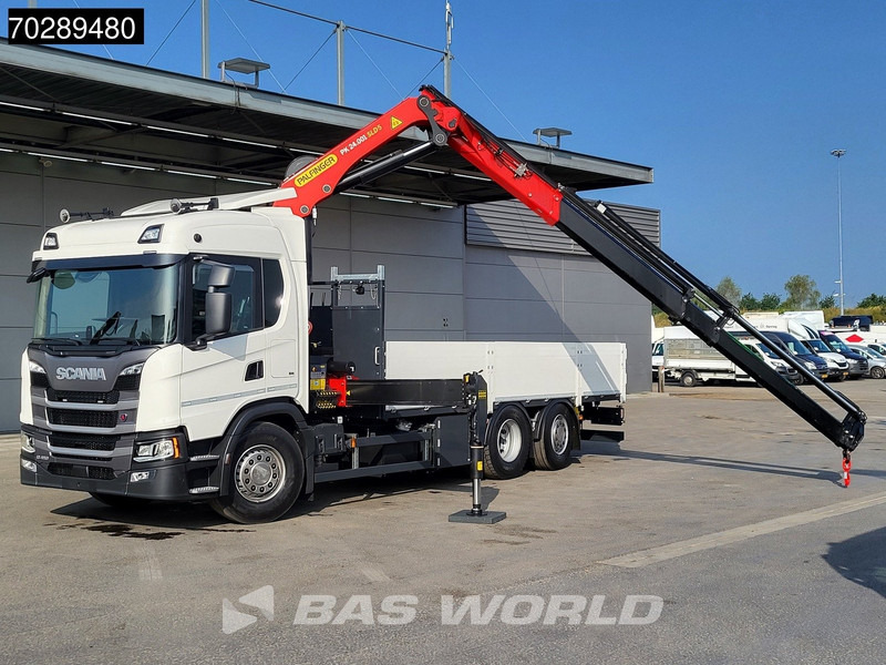 Scania G410 6X2 New! Palfinger PK24.001 SLD 5 Crane Kran Retarder Lift+Steering Axle LED ACC - Xe tải thùng lửng/ Phẳng, Xe cẩu tự hành: hình 3 Scania G410 6X2 New! Palfinger PK24.001 SLD 5 Crane Kran Retarder Lift+Steering Axle LED ACC - Xe tải thùng lửng/ Phẳng, Xe cẩu tự hành: hình 3
