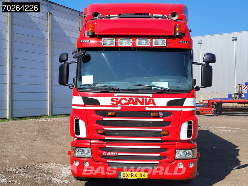 Scania G420 6X2 Van Dijk Cattle transport Liftable floor Lift-Asche Euro 5 - Xe tải hộp: hình 5 Scania G420 6X2 Van Dijk Cattle transport Liftable floor Lift-Asche Euro 5 - Xe tải hộp: hình 5