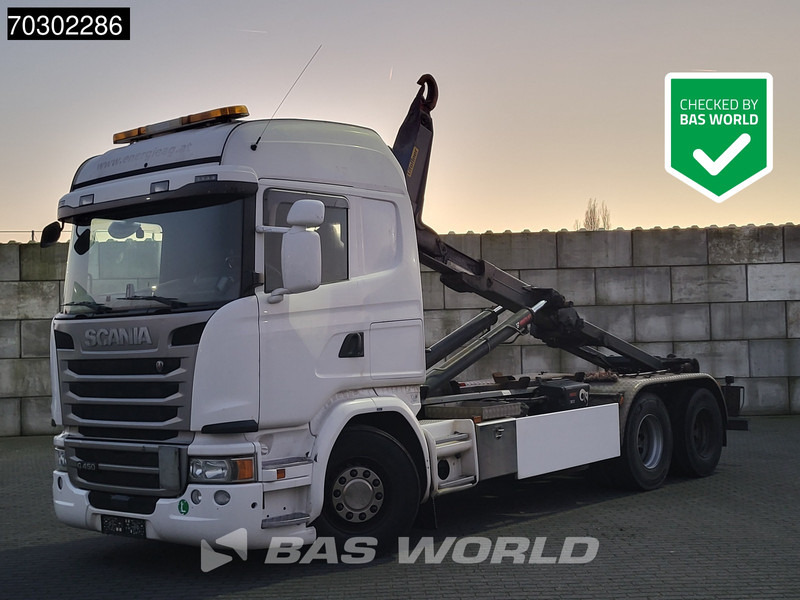 Scania G450 6X2 HIAB XR21Z59 containersystem 3-pedals Retarder Lift-Axle Euro 6 - Xe tải nâng móc: hình 1 Scania G450 6X2 HIAB XR21Z59 containersystem 3-pedals Retarder Lift-Axle Euro 6 - Xe tải nâng móc: hình 1