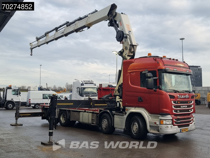 Scania G450 8X2 NL-Truck Hiab X-HIPRO 1058EP-6 Kran Front stab Retarder Euro 6 - Xe tải thùng lửng/ Phẳng, Xe cẩu tự hành: hình 3 Scania G450 8X2 NL-Truck Hiab X-HIPRO 1058EP-6 Kran Front stab Retarder Euro 6 - Xe tải thùng lửng/ Phẳng, Xe cẩu tự hành: hình 3