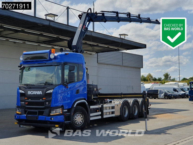 Scania G450 8X4 HIAB X-Hiduo 228 E-6 Crane + 18t Multilift Big-Axle Lift+Lenkachse Euro 6 - Xe tải nâng móc, Xe cẩu tự hành: hình 1 Scania G450 8X4 HIAB X-Hiduo 228 E-6 Crane + 18t Multilift Big-Axle Lift+Lenkachse Euro 6 - Xe tải nâng móc, Xe cẩu tự hành: hình 1