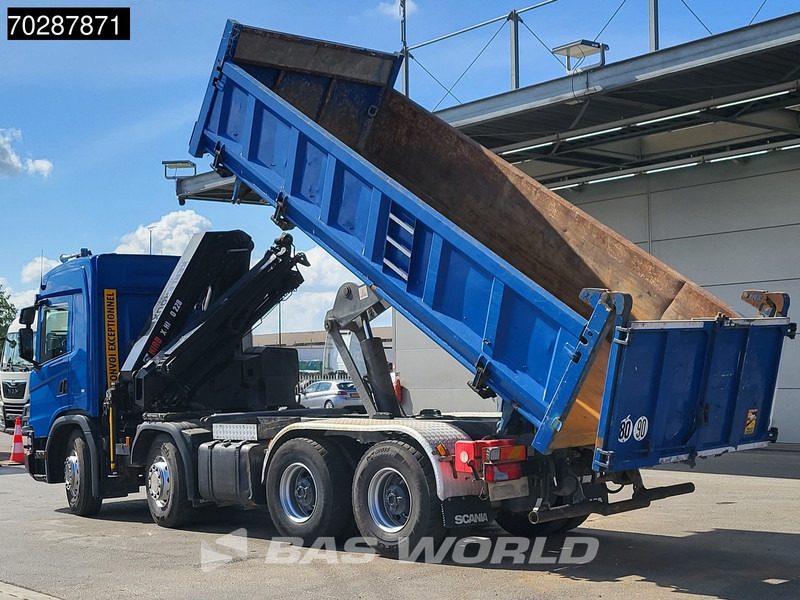 Scania G500 8X4 Hiab X-HIDUO 228 E-3 Crane Retarder Big-Axle Josset Menguy Tipper 14m3 Euro 6 - Xe ben, Xe cẩu tự hành: hình 5 Scania G500 8X4 Hiab X-HIDUO 228 E-3 Crane Retarder Big-Axle Josset Menguy Tipper 14m3 Euro 6 - Xe ben, Xe cẩu tự hành: hình 5