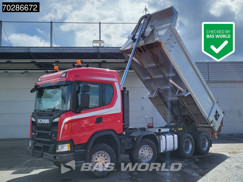 Scania G500 G 8X4 15m3 Istrail Tipper Retarder 3-Pedals Steel suspension Big-Axle Navi Euro 6 - Xe ben: hình 1 Scania G500 G 8X4 15m3 Istrail Tipper Retarder 3-Pedals Steel suspension Big-Axle Navi Euro 6 - Xe ben: hình 1