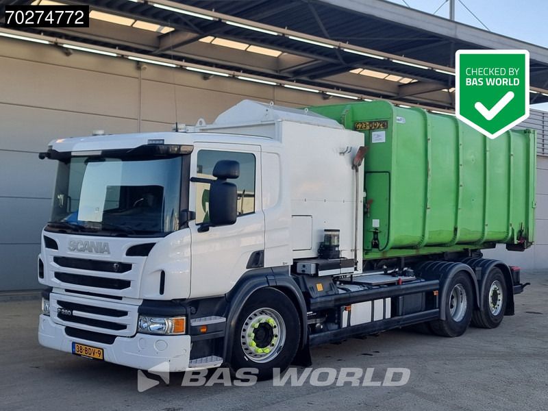 Scania P280 6X2 20m3 Zoeller Seitenlader Translift Lift+steering Axle Retarder Euro 6 - Xe tải nâng móc: hình 1 Scania P280 6X2 20m3 Zoeller Seitenlader Translift Lift+steering Axle Retarder Euro 6 - Xe tải nâng móc: hình 1
