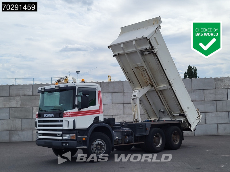 Scania P340 6X4 2 side11m3 Bennes Tipper Big-Axle Steelsuspension Manual Euro 3 - Xe ben: hình 1 Scania P340 6X4 2 side11m3 Bennes Tipper Big-Axle Steelsuspension Manual Euro 3 - Xe ben: hình 1