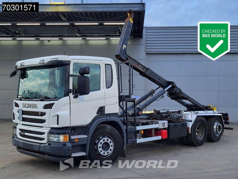 Scania P400 6X2 20 tons HIAB containersystem Retarder Automatic Lift+steering Euro 5 - Xe tải nâng móc: hình 1 Scania P400 6X2 20 tons HIAB containersystem Retarder Automatic Lift+steering Euro 5 - Xe tải nâng móc: hình 1