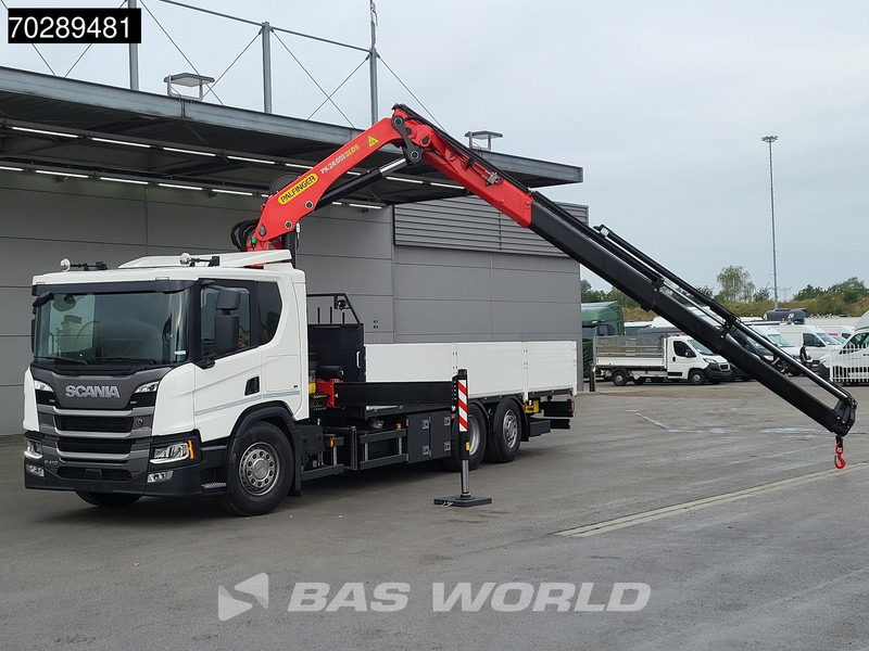 Scania P410 6X2 NEW! Palfinger PK24-001 SLD 5 Kran Crane Retarder Lift+steering axle - Xe tải thùng lửng/ Phẳng, Xe cẩu tự hành: hình 3 Scania P410 6X2 NEW! Palfinger PK24-001 SLD 5 Kran Crane Retarder Lift+steering axle - Xe tải thùng lửng/ Phẳng, Xe cẩu tự hành: hình 3