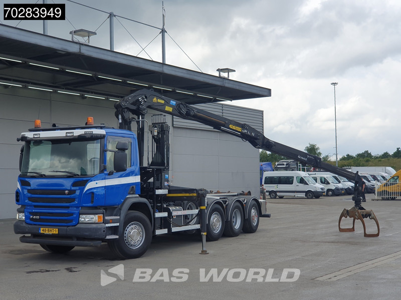 Scania P410 8X2 NL-Truck Palfinger Q150Z Crane 30T VDL hooklift Lift-Lenkachse Euro 6 - Xe tải nâng móc, Xe cẩu tự hành: hình 5 Scania P410 8X2 NL-Truck Palfinger Q150Z Crane 30T VDL hooklift Lift-Lenkachse Euro 6 - Xe tải nâng móc, Xe cẩu tự hành: hình 5