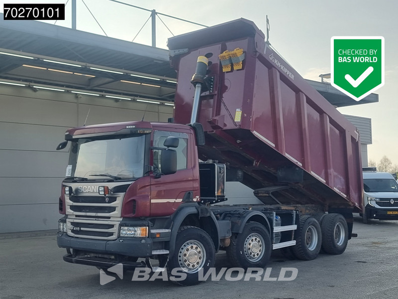 Scania P410 8X4 28m3 KH Kipper Big-Axle Steel suspension Euro 6 - Xe ben: hình 1 Scania P410 8X4 28m3 KH Kipper Big-Axle Steel suspension Euro 6 - Xe ben: hình 1