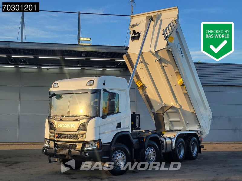 Scania P420 8X4 NEW 18m3 KH Tipper Big-Axle Steelsuspension Automatic Euro 6 - Xe ben: hình 1 Scania P420 8X4 NEW 18m3 KH Tipper Big-Axle Steelsuspension Automatic Euro 6 - Xe ben: hình 1