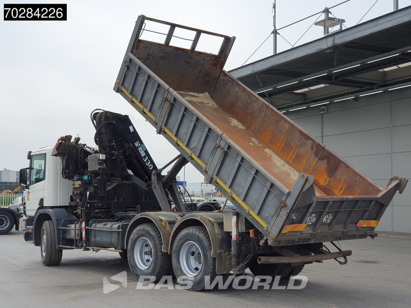 Scania P94 6X4 Hiab 330-4 Kran Crane 9m3 tipper Manual Steelsuspension Euro 3 - Xe ben, Xe cẩu tự hành: hình 3 Scania P94 6X4 Hiab 330-4 Kran Crane 9m3 tipper Manual Steelsuspension Euro 3 - Xe ben, Xe cẩu tự hành: hình 3