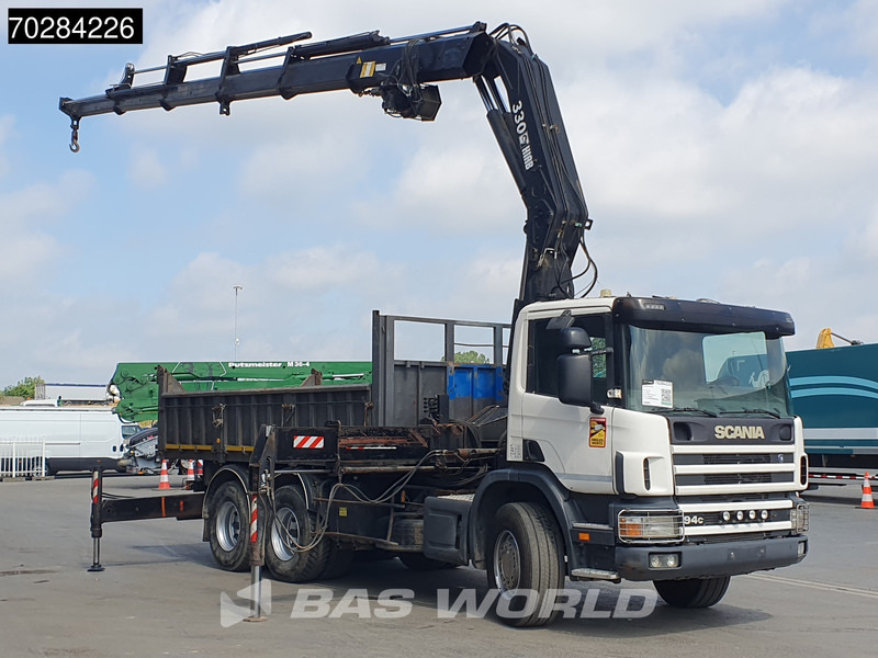 Scania P94 6X4 Hiab 330-4 Kran Crane 9m3 tipper Manual Steelsuspension Euro 3 - Xe ben, Xe cẩu tự hành: hình 3 Scania P94 6X4 Hiab 330-4 Kran Crane 9m3 tipper Manual Steelsuspension Euro 3 - Xe ben, Xe cẩu tự hành: hình 3
