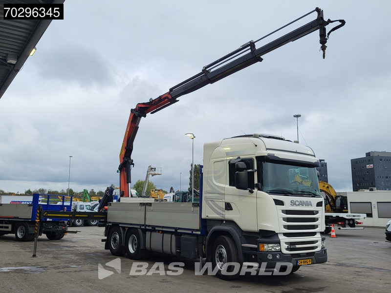 Scania R410 R 6X2 NL-Truck Palfinger PK22002-EH Crane Kran Lift+Steering-Axle Euro 6 - Xe tải thùng lửng/ Phẳng, Xe cẩu tự hành: hình 3 Scania R410 R 6X2 NL-Truck Palfinger PK22002-EH Crane Kran Lift+Steering-Axle Euro 6 - Xe tải thùng lửng/ Phẳng, Xe cẩu tự hành: hình 3