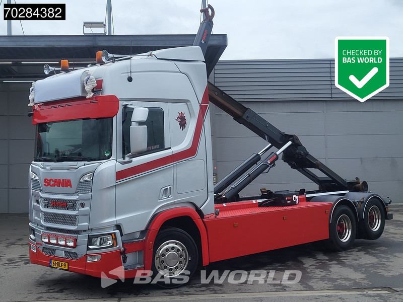 Scania R450 R 6X2 NL-Truck 26t Haak Retarder Liftas Navi Euro 6 - Xe tải nâng móc: hình 1 Scania R450 R 6X2 NL-Truck 26t Haak Retarder Liftas Navi Euro 6 - Xe tải nâng móc: hình 1