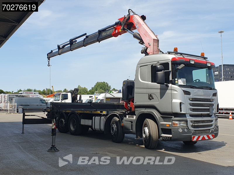 Scania R480 8X2 FASSI F660AXP.25 Manual Retarder Lift+Lenkachse Euro 5 - Xe tải thùng lửng/ Phẳng, Xe cẩu tự hành: hình 2 Scania R480 8X2 FASSI F660AXP.25 Manual Retarder Lift+Lenkachse Euro 5 - Xe tải thùng lửng/ Phẳng, Xe cẩu tự hành: hình 2