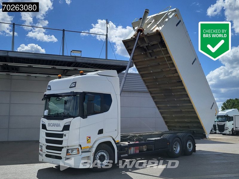 Scania R500 6X2 39m3 Alu kipper Retarder Full air suspension Liftachse Navi Euro 6 - Xe ben: hình 1 Scania R500 6X2 39m3 Alu kipper Retarder Full air suspension Liftachse Navi Euro 6 - Xe ben: hình 1