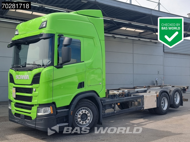 Scania R500 6X2 Retarder Liftachse full air ACC Euro 6 - Xe chở container/ Xe tải hoán đổi thân: hình 1 Scania R500 6X2 Retarder Liftachse full air ACC Euro 6 - Xe chở container/ Xe tải hoán đổi thân: hình 1