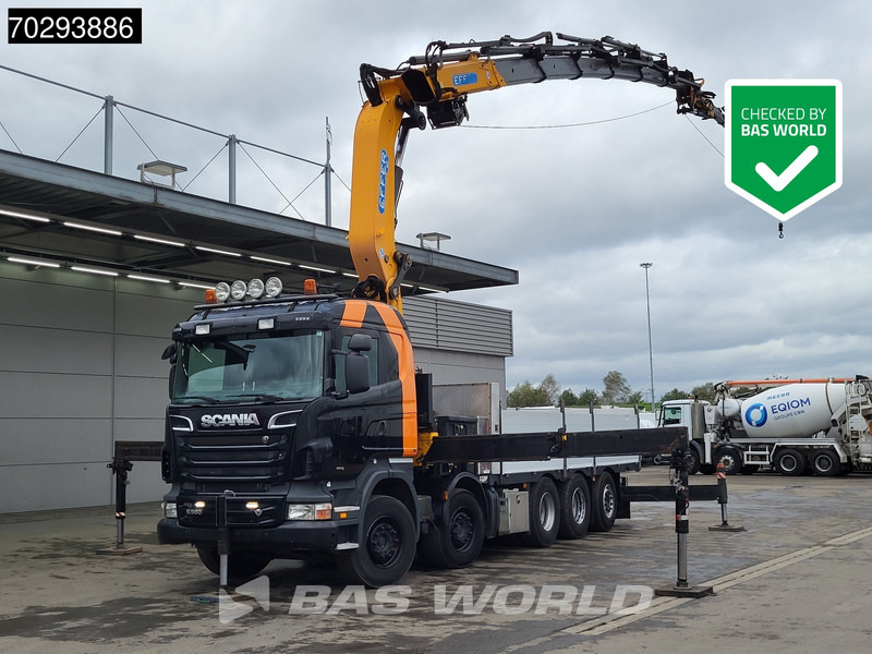 Scania R560 R 10X4 EFFER 655 / 6S Crane +Jib Winch 3-Pedals Lift+Steering-Axle Retarder Euro 5 - Xe tải thùng lửng/ Phẳng, Xe cẩu tự hành: hình 1 Scania R560 R 10X4 EFFER 655 / 6S Crane +Jib Winch 3-Pedals Lift+Steering-Axle Retarder Euro 5 - Xe tải thùng lửng/ Phẳng, Xe cẩu tự hành: hình 1